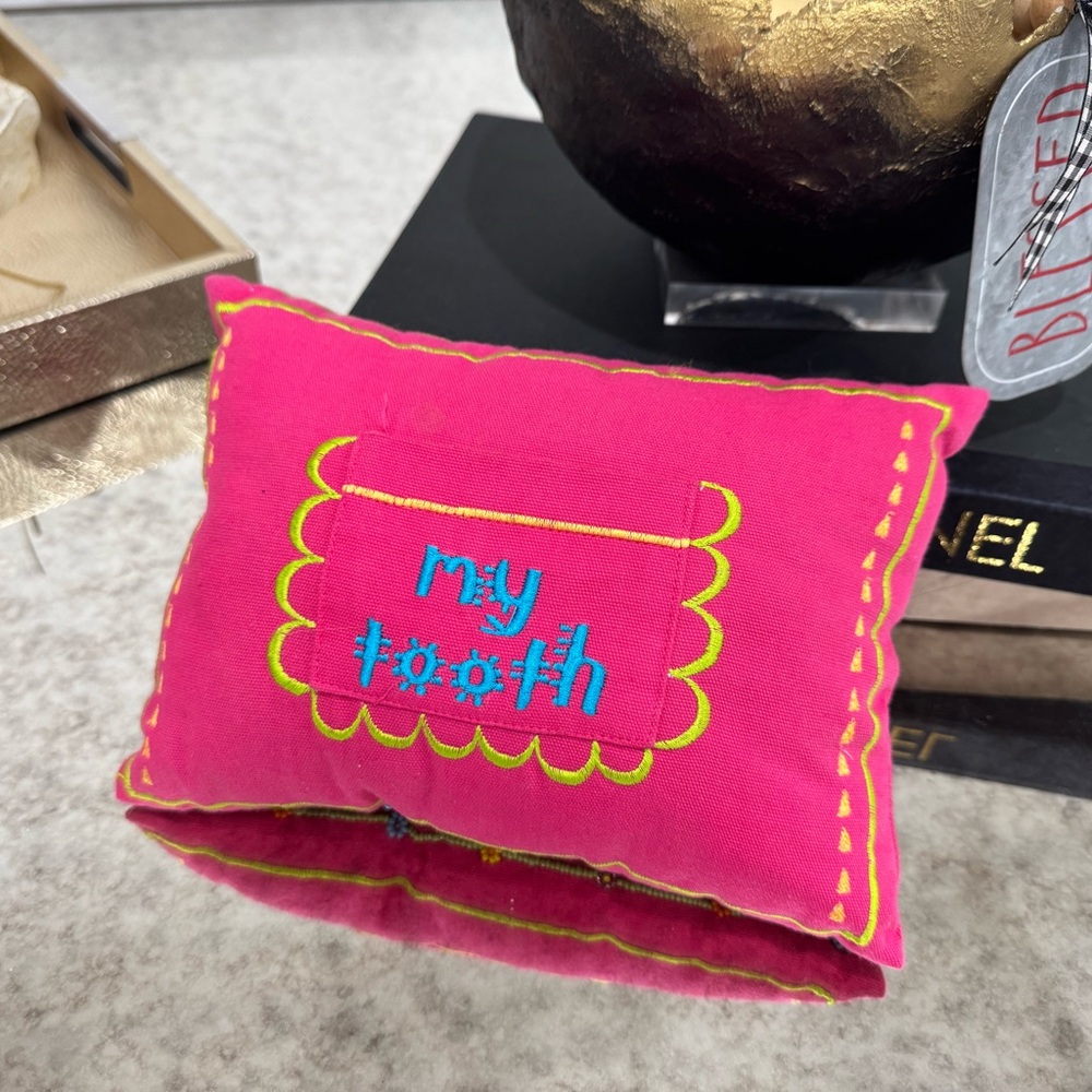 Pink Tooth Fairy Pillow